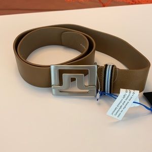 J Lindeberg leather belt. Size 32 new with tags